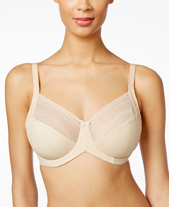 Lilyette Minimizer Enchantment Lace Underwire Bra 434 & Reviews All