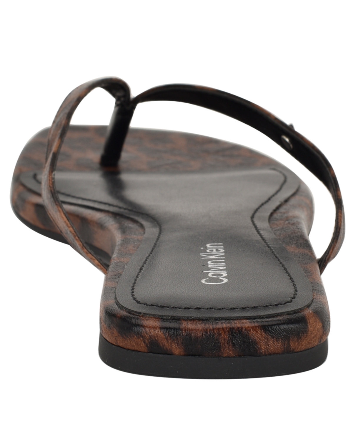 Calvin Klein Stelea Flip Flop In Brown