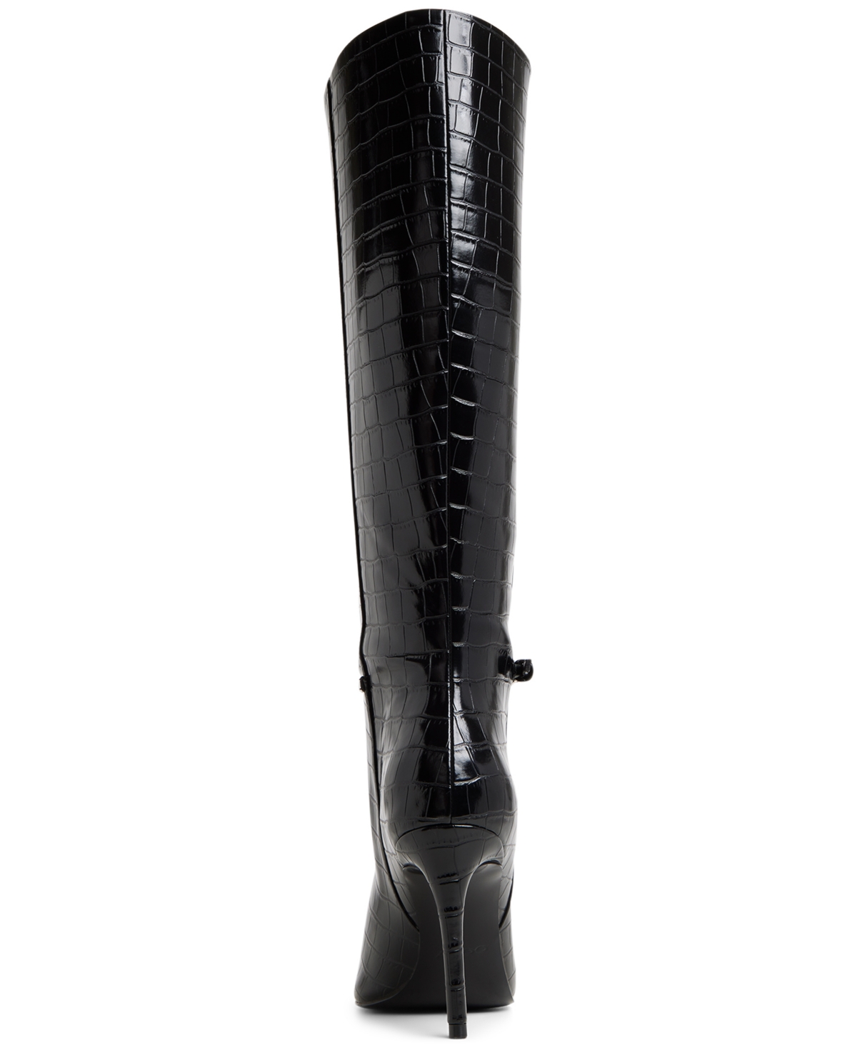 Aldo Tiffany Knee-high Stiletto Boot In Black
