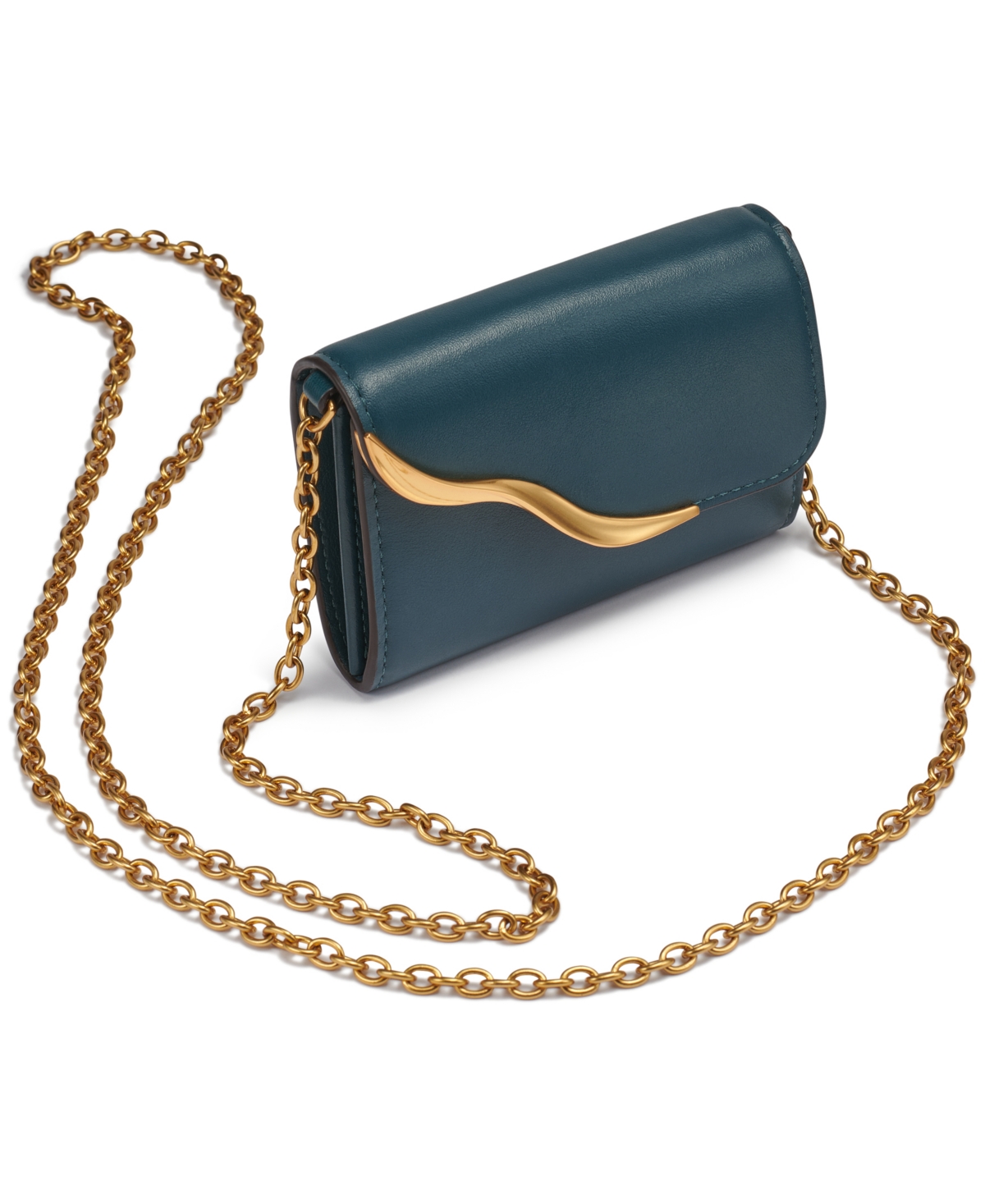 Donna Karan Women's Malverne String Wallet In Brown
