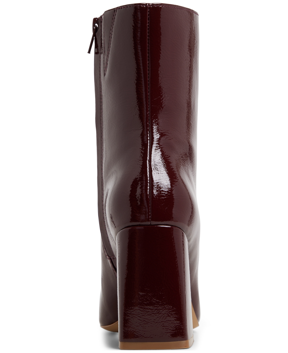 Aldo Vellamo Block Heel Bootie In Burgundy