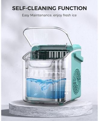 Countertop Ice Maker, 8 Ice Cubes in 6 Minutes
