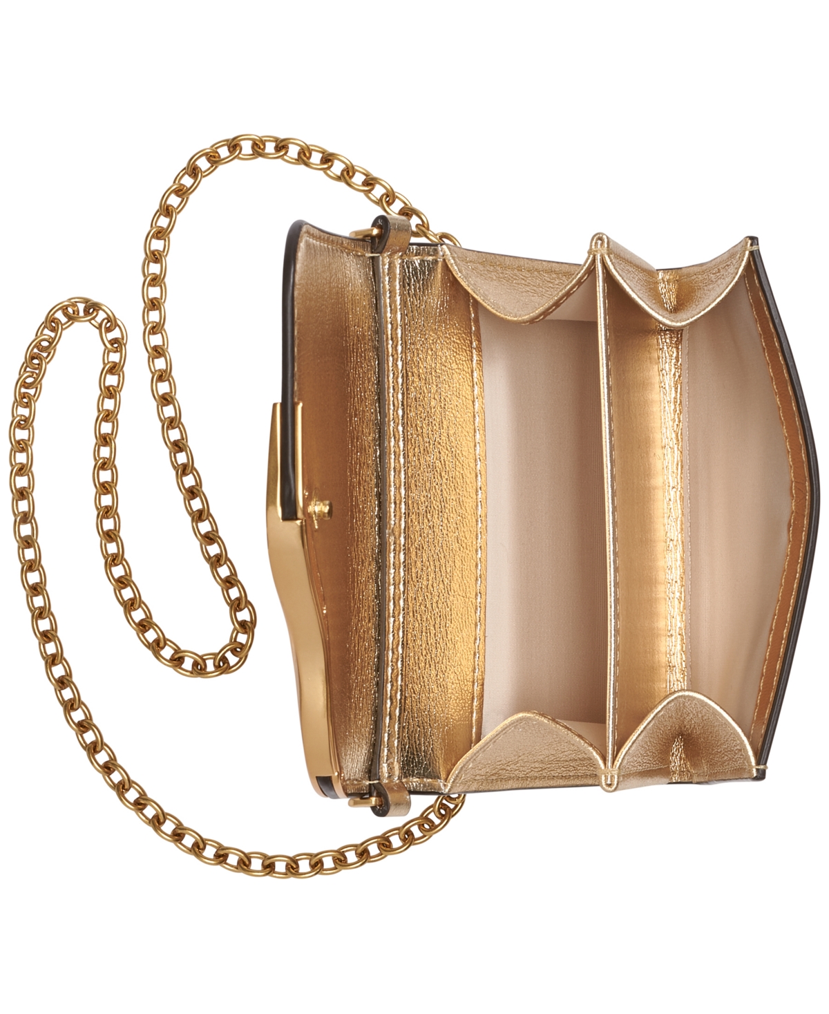 Donna Karan Women's Malverne Metallic String Wallet In Multi