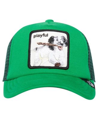 Big Boys and Girls Kelly Green Playtime Trucker Adjustable Hat