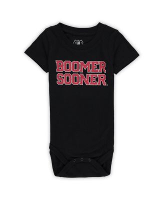 Baby Boys and Girls Oklahoma Sooners 3-Pack Bodysuit Set