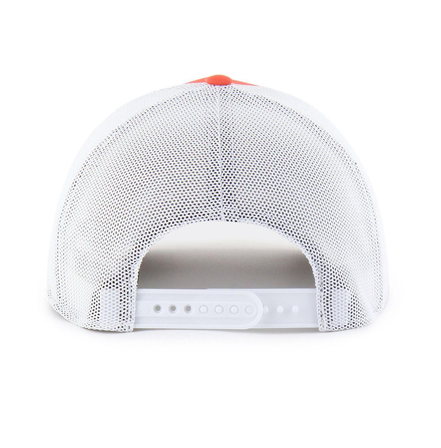 Мужская кепка '47 Brand Orange Clemson Tigers Rangefinder Brrr Trucker Adjustable Hat — фото 3