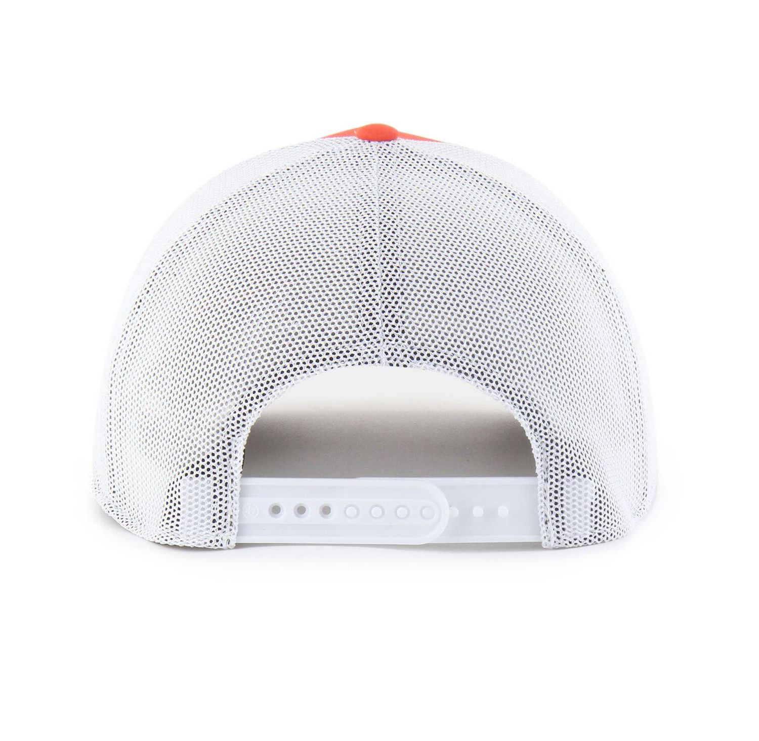 Men's Orange Clemson Tigers Rangefinder Brrr Trucker Adjustable Hat