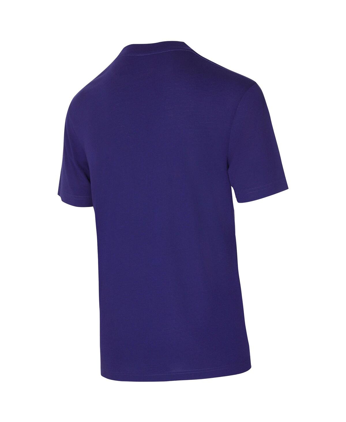 Concepts Sport Men's 2-piece Purple/black Baltimore Ravens Avondale T-shirt And Flannel Pants Set In Multi