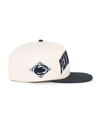 Men's and Women's Natural Penn State Nittany Lions Crossover Off Hand Captain Adjustable Hat