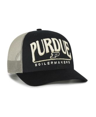 Men's Black Purdue Boilermakers Arid Adjustable Trucker Hat