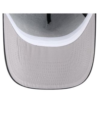 Men's Black Clemson Tigers Vintage Chainstitch 9FIFTY A-Frame Snapback Hat