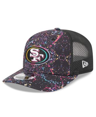 Men's Black San Francisco 49ers 2025 NFL Crucial Catch 9SEVENTY Adjustable Hat