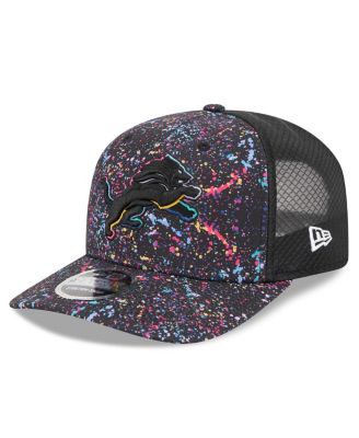 Men's Black Detroit Lions 2025 NFL Crucial Catch 9SEVENTY Adjustable Hat