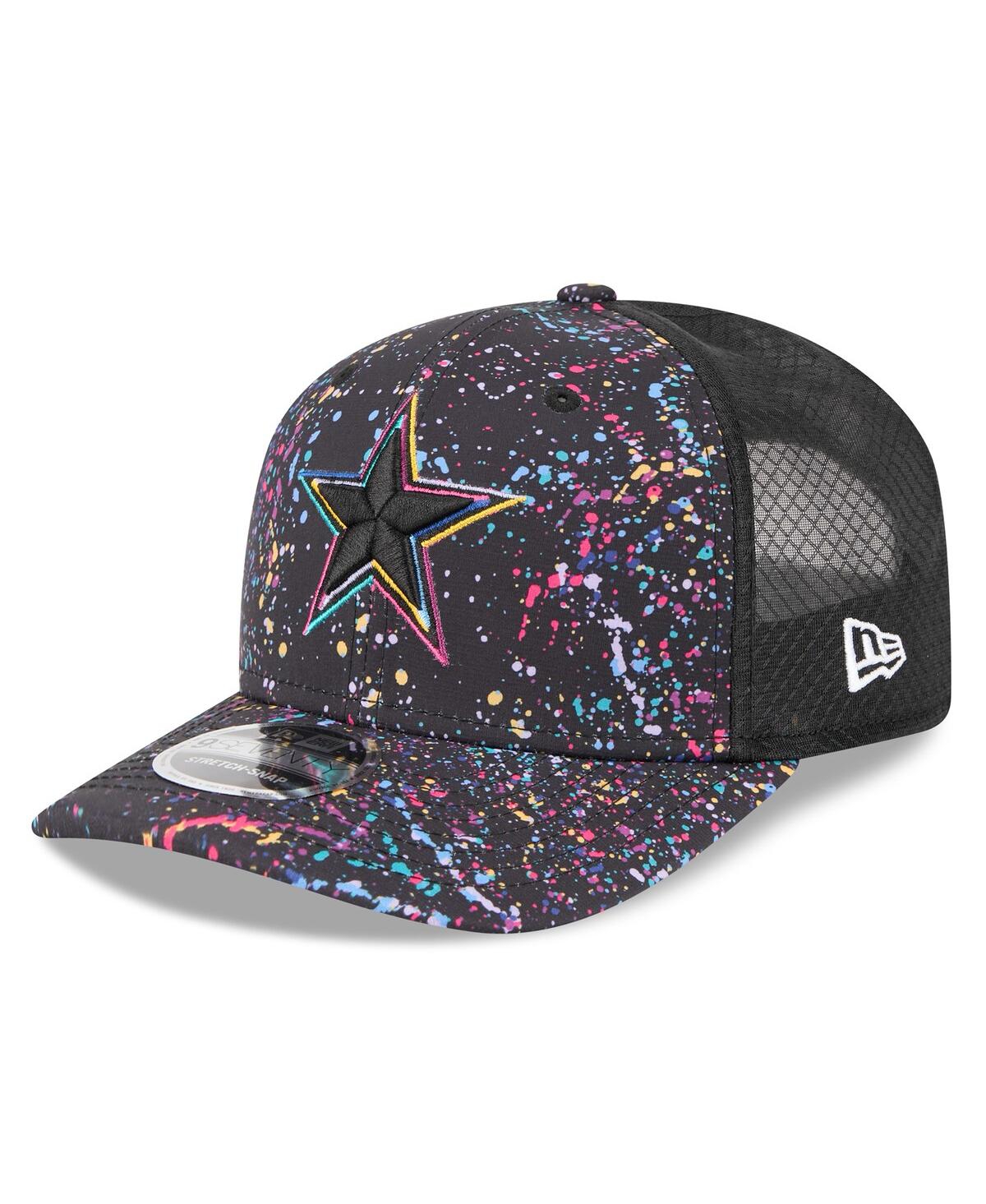 New Era Men's Black Dallas Cowboys 2025 Nfl Crucial Catch 9seventy Adjustable Hat In Black