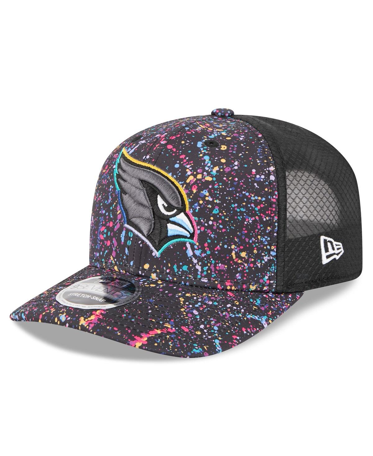 New Era Men's Black Arizona Cardinals 2025 Nfl Crucial Catch 9seventy Adjustable Hat In Black