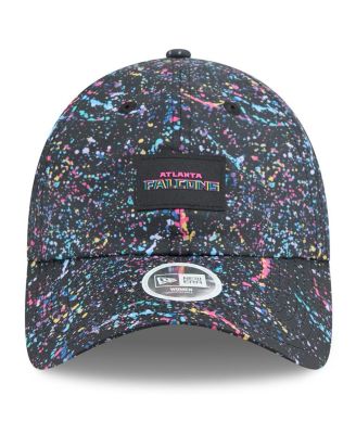 Women's Black Atlanta Falcons 2025 NFL Crucial Catch Pony Tail Adjustable Hat