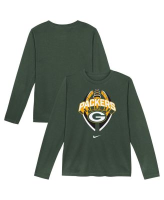 Nike - Preschool Green Green Bay Packers Primetime Legend Icon&nbsp;Long Sleeve Performance T-shirt