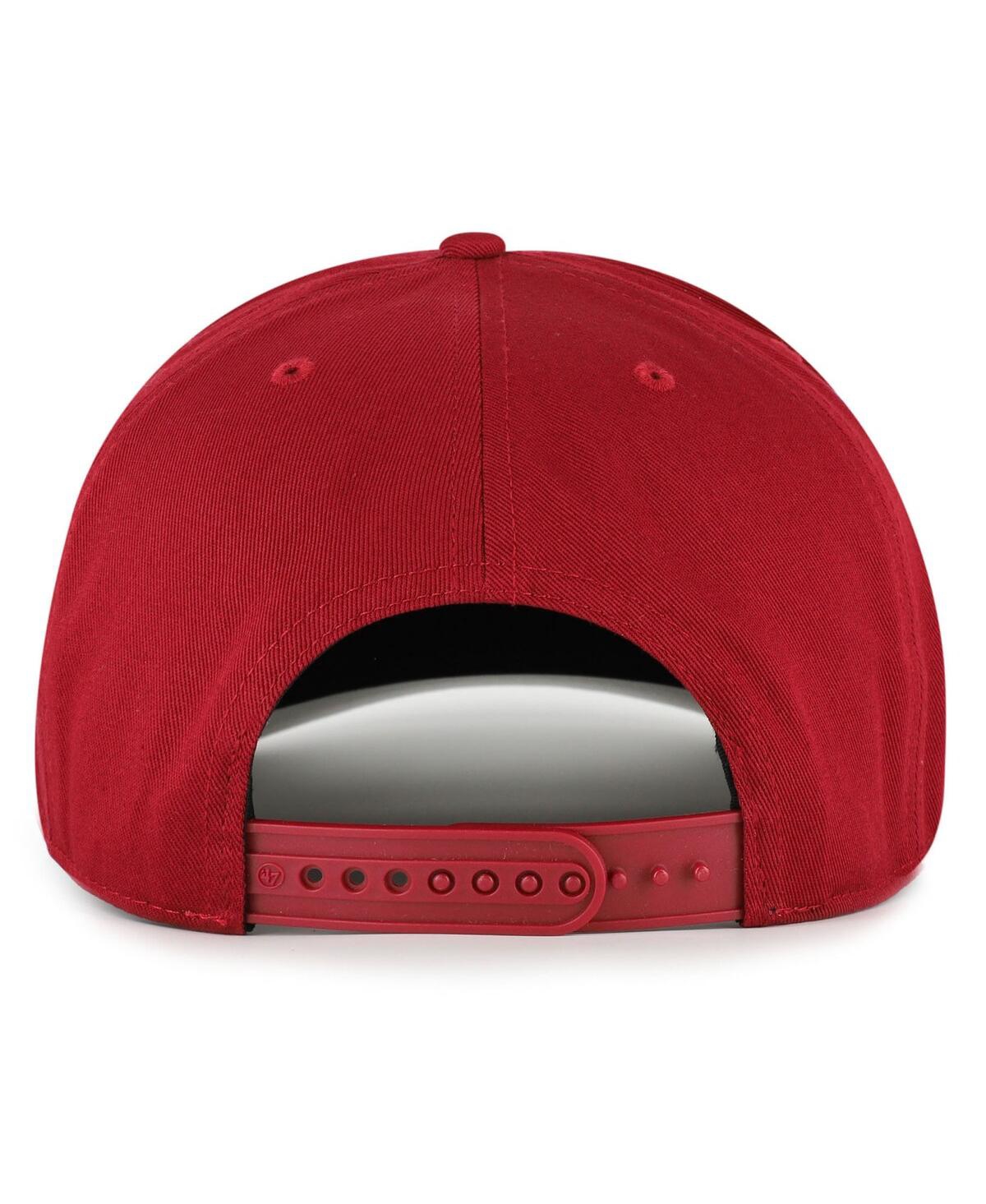 47 Brand Big Boys And Girls Garnet South Carolina Gamecocks Byline Hitch Adjustable Hat In Blue