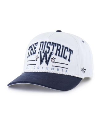 '47 Brand - Men's&nbsp;White Washington Nationals City Connect Roscoe Hitch Adjustable Hat