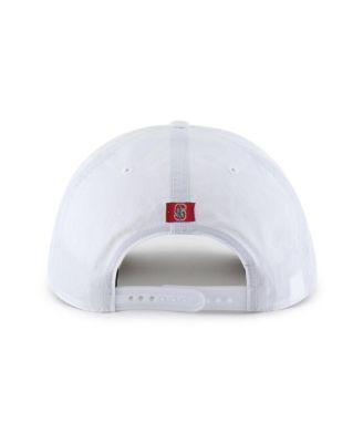 Men's White Stanford Cardinal Fairway Hitch Adjustable Hat