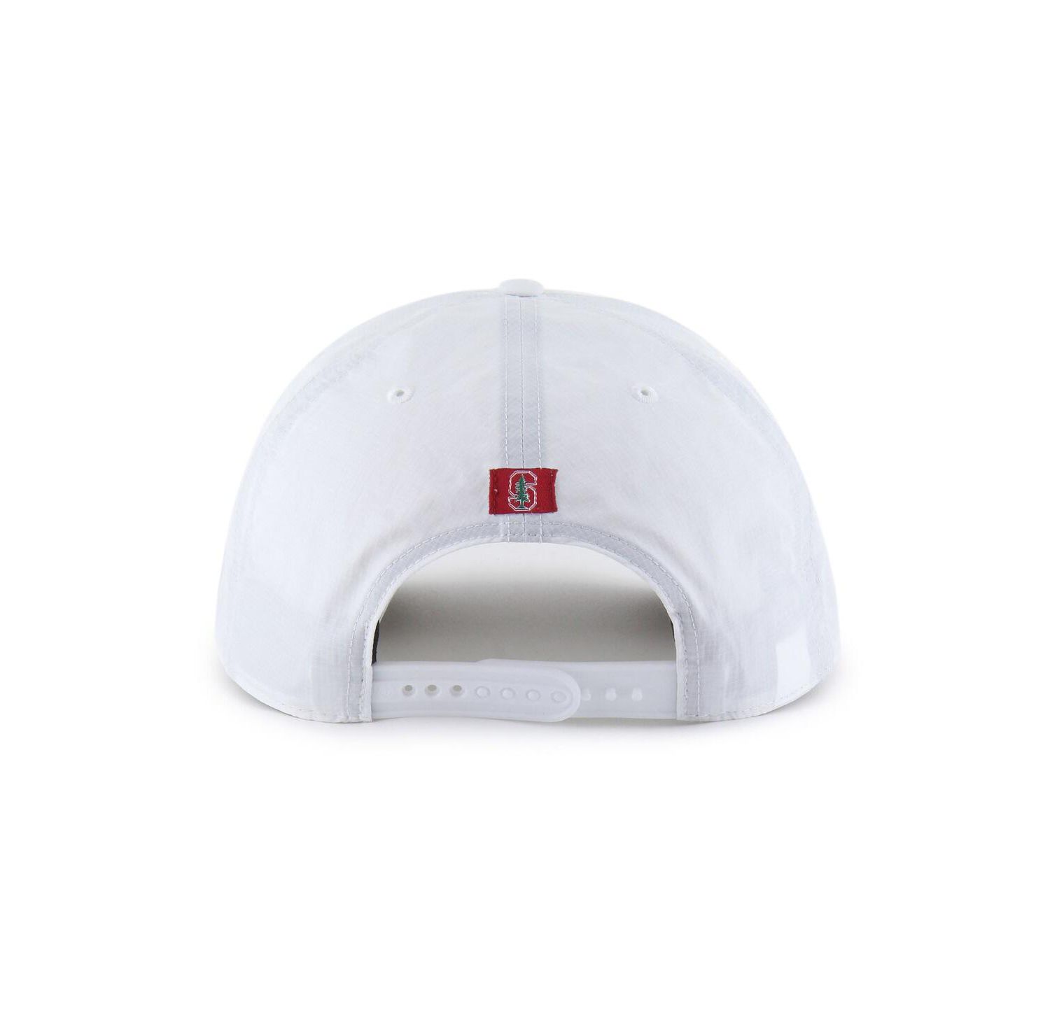 Men's White Stanford Cardinal Fairway Hitch Adjustable Hat