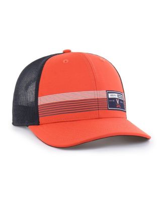 Men's Orange Virginia Cavaliers Rangefinder Brrr Trucker Adjustable Hat