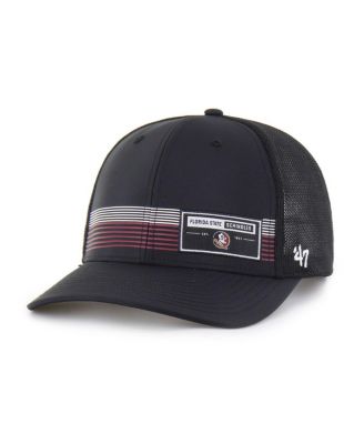 '47 Brand - Men's Black Florida State Seminoles Rangefinder Brrr Trucker Adjustable Hat