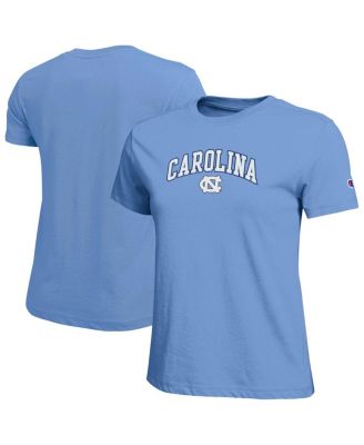 Champion - Women's Light Blue North Carolina Tar Heels Arched Over Logo T-Shirt