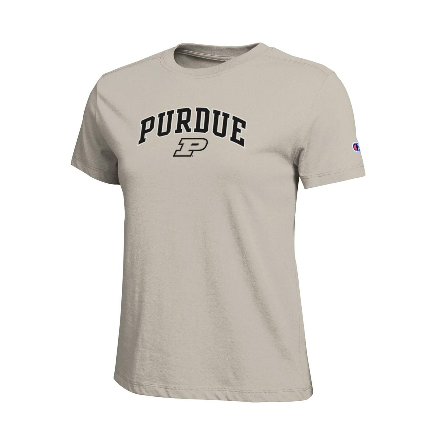 Женская футболка Champion Gold Purdue Boilermakers Arched Over Logo — фото 2