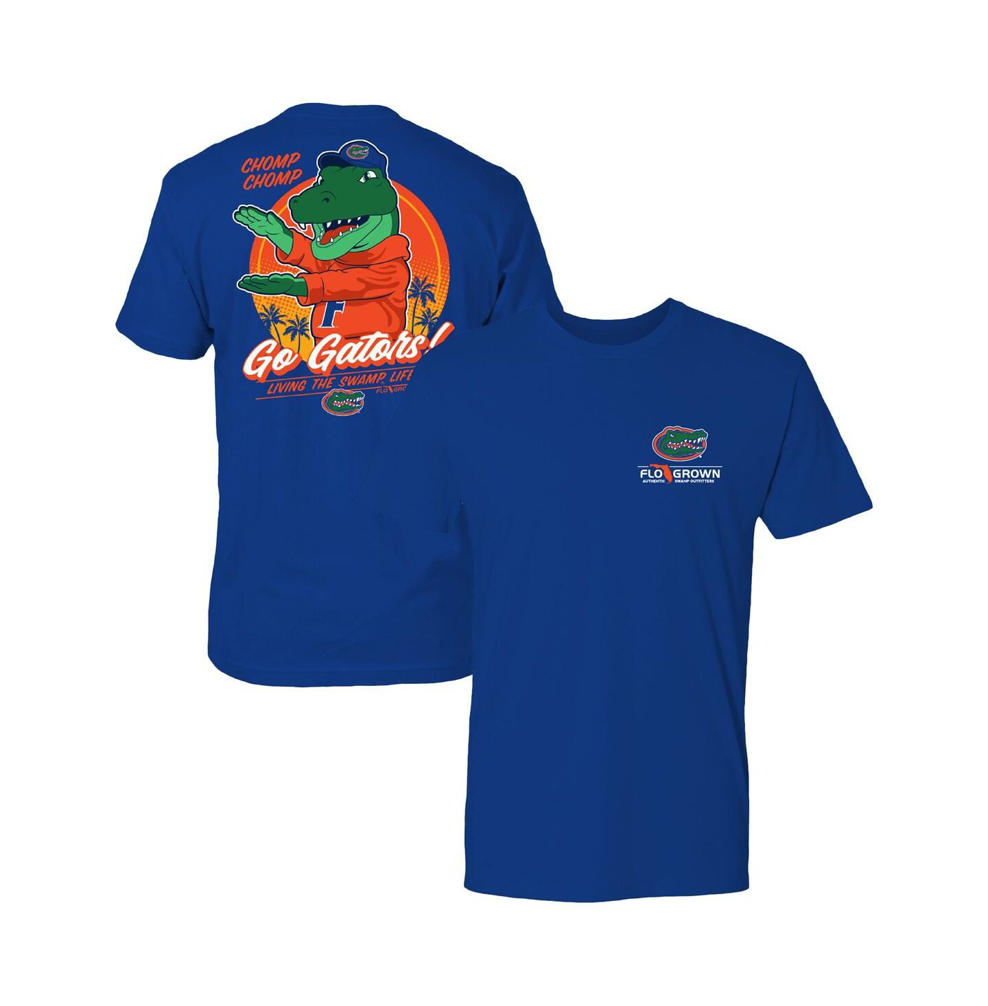 Мужская футболка FLoGrown Royal Florida Gators Rally Mascot — фото 1
