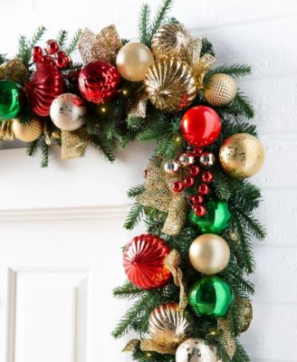 120" Merry and Bright Christmas Garland