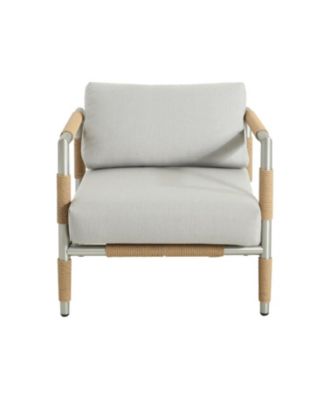 Oriana Aluminum Outdoor Patio Armchair with Cushions