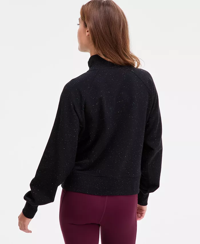 Women's Fleece Quarter-Zip Sweatshirt - thumbnail 3