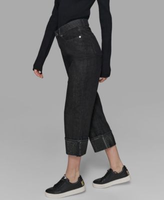 Women's Crystal Cuff Jeans