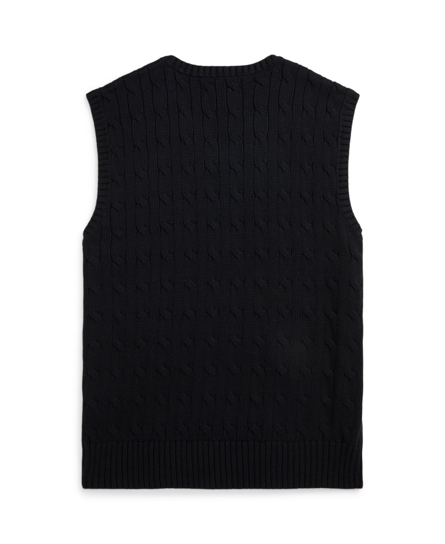 Big Boys Cable- Knit Sweater Vest
