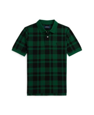 Polo Ralph Lauren - Boys 8-20 Plaid Short Sleeves T-Shirt