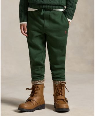 Polo Ralph Lauren - Boys 2-7 Plaid-Trim Fleece Jogger Pant