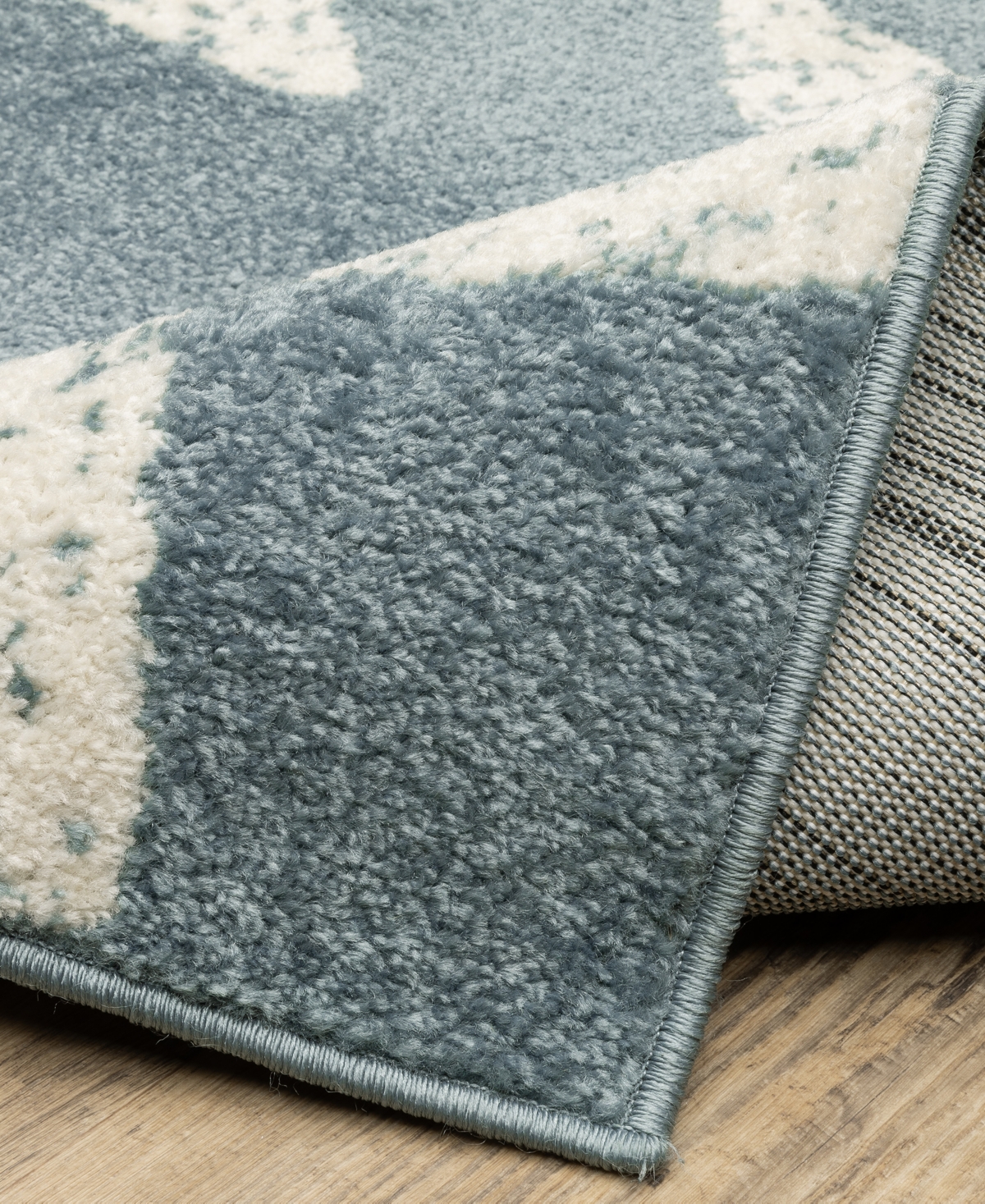 Oriental Weavers Quinn Qui02 5' X 8' Area Rug In Blue