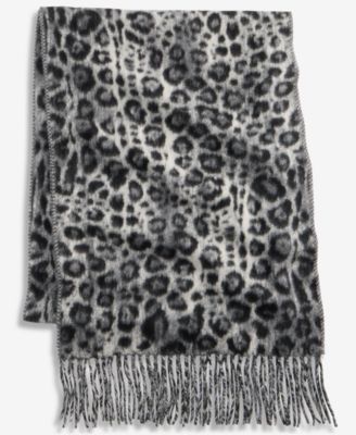 Women's Animal-Print Woven Scarf