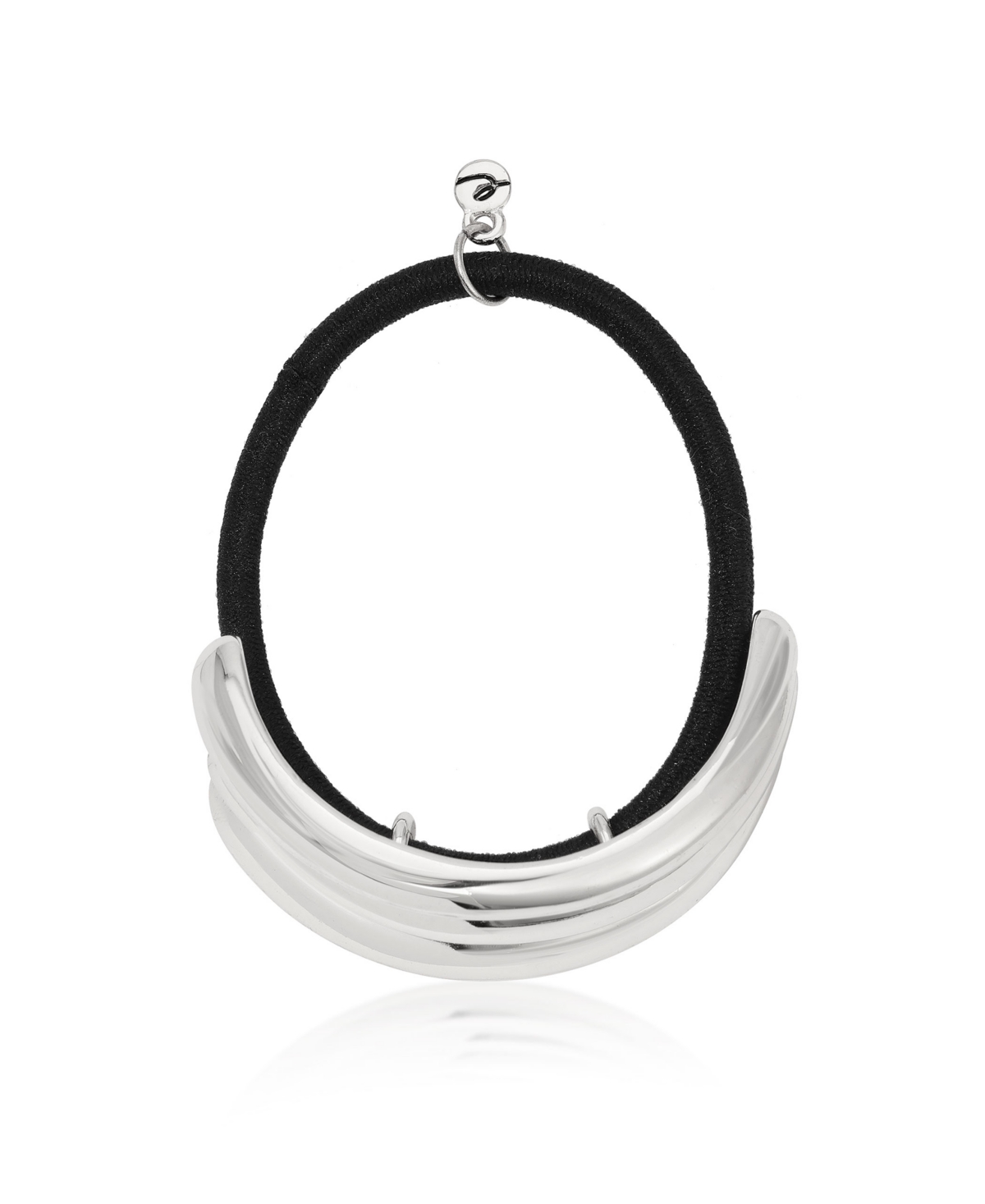 Ettika Modern Rows Hair Tie In Metallic