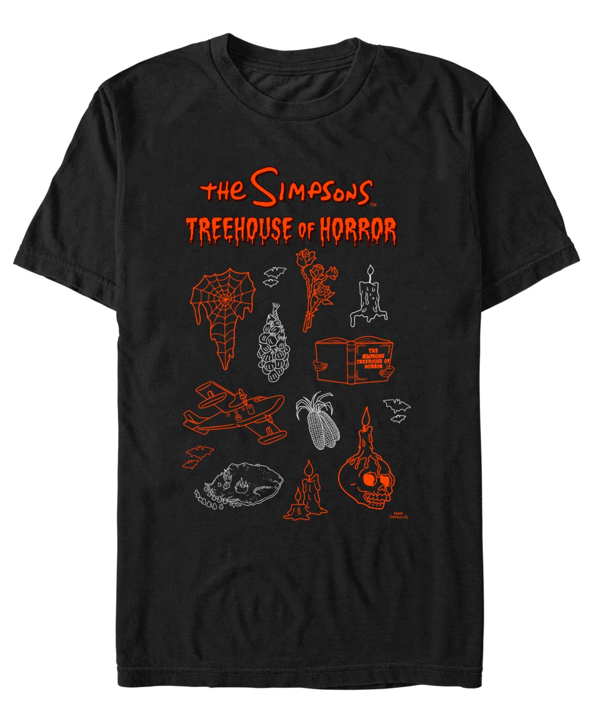 Fifth Sun Men's The Simpsons Graphic T-Shirt
