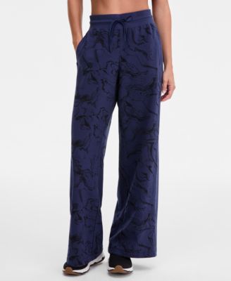 Women's Marbled Fleece Sweatpants, Macy's Exclusive