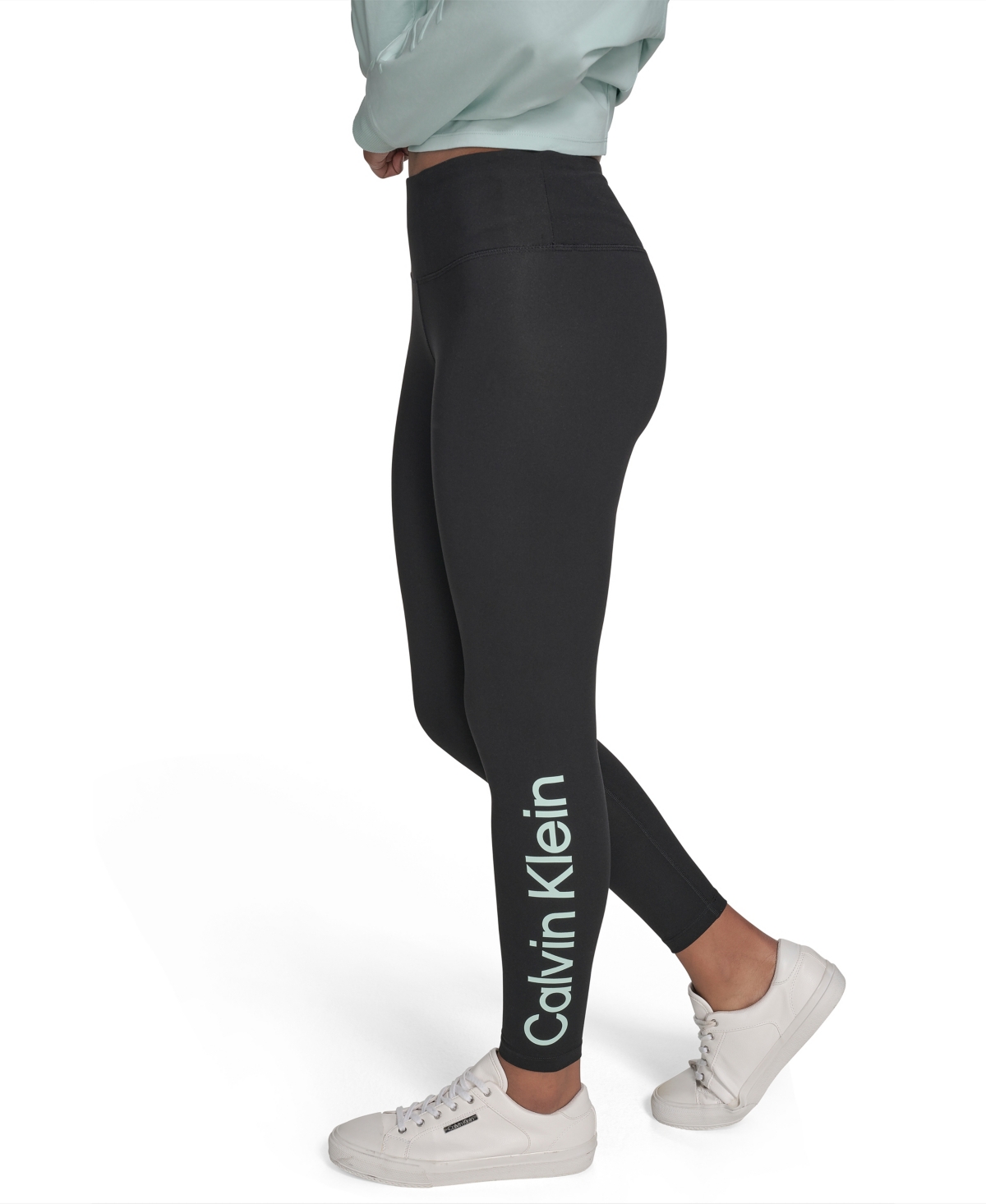 Calvin Klein Performance Women's High-rise 7/8 Leggings In Black