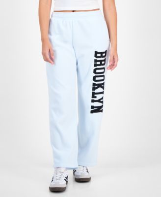 Juniors' Brooklyn Polar Fleece Sweatpants