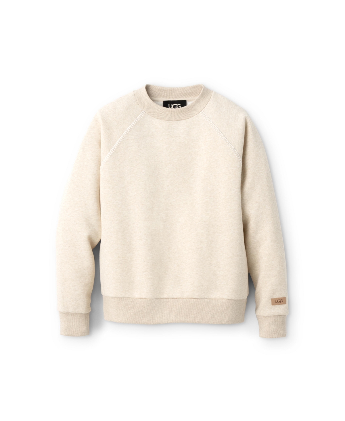 Ugg Women's Classic Crewneck Raglan Sleeve Sweatshirt In Neutral
