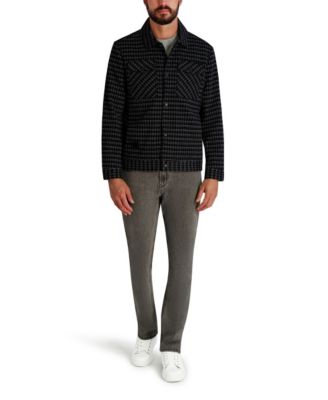 Men's Textured Shirt Jacket