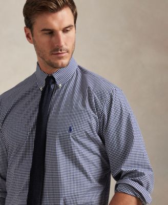 Men's Big & Tall Poplin Sport Shirt