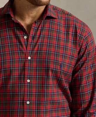 Men's B&T Long Sleeve Brushed Twill Shirt