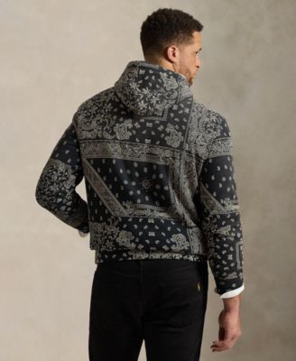 Men's Big & Tall Bandana Printed Sweatshirt