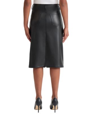 Women's Lexington Center Front Slit Midi Skirt